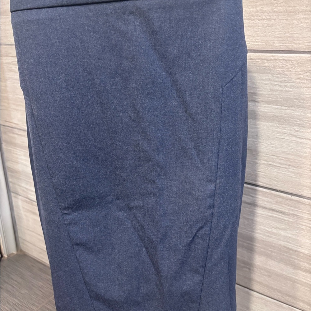 The Limited Navy Pencil Skirt